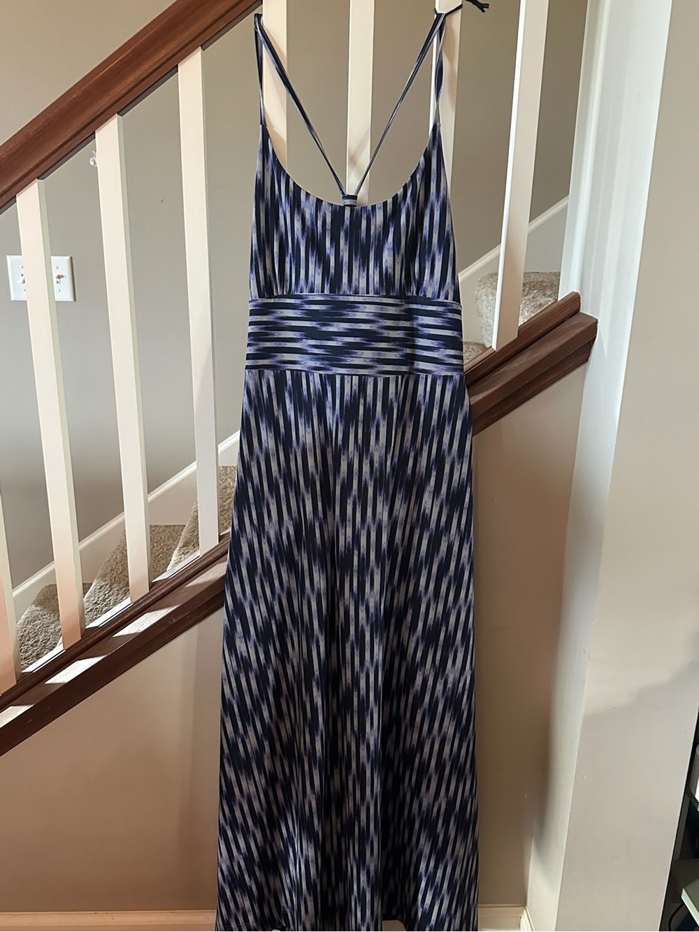 Eddie Bauer Women's Striped Top in Navy, Purple, Gray - G1002